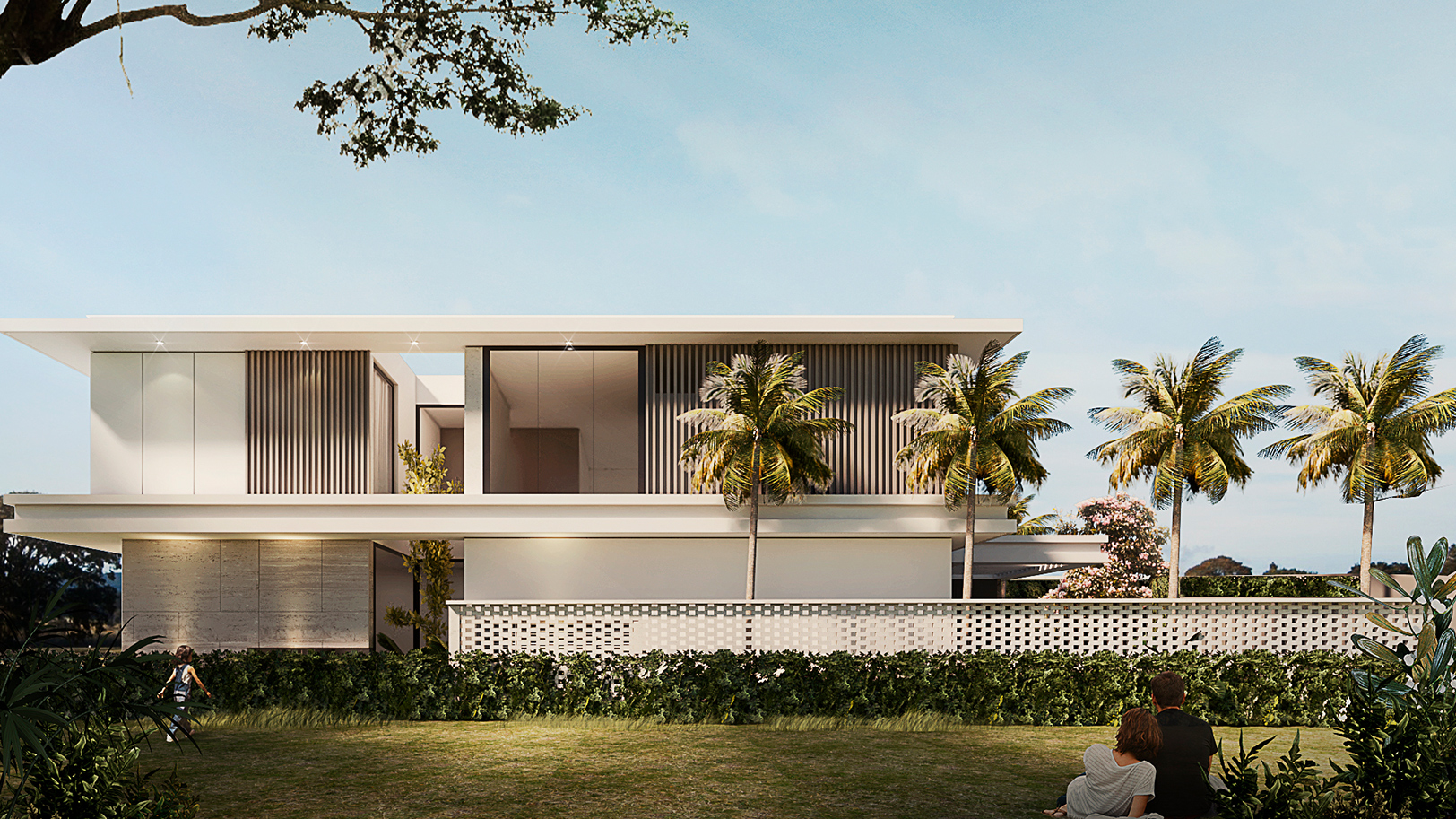 Construcción de casas modernas